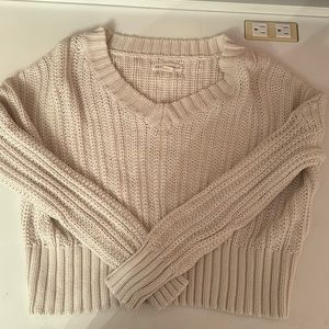 Aeropostale White Sweater
